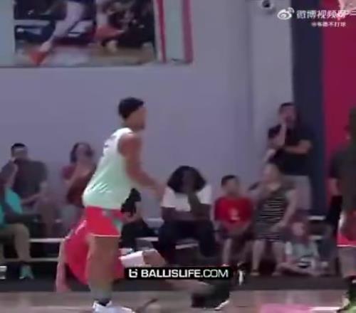 如今已经是冠军内线了!霍姆格伦当年在库里训练营里曾戏耍库里!