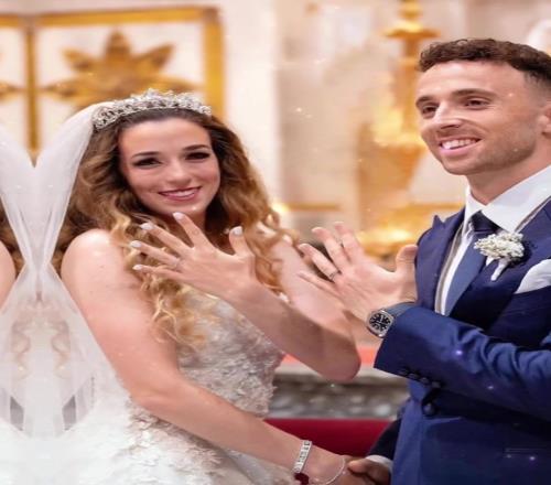 不敢相信!若塔上月与女友卡尔多索刚完成婚礼